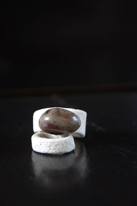 Earth Disco Ring #12 (size R)